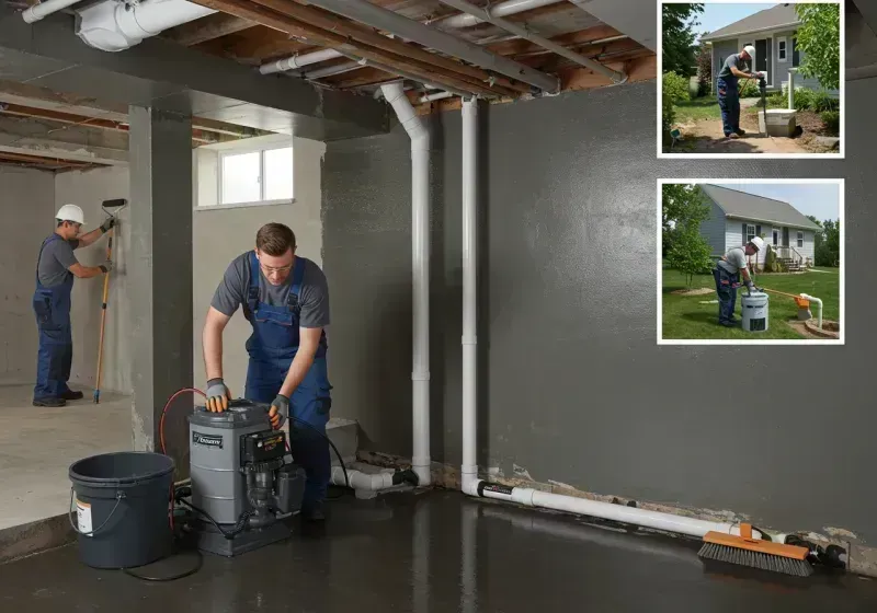 Basement Waterproofing and Flood Prevention process in Pumpkin Center, NC